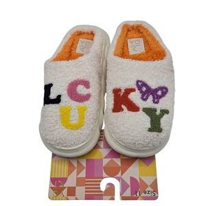Yoki Women's LUCKY Cream Winter Slippers Easton-11 Size‎ 11 / XL